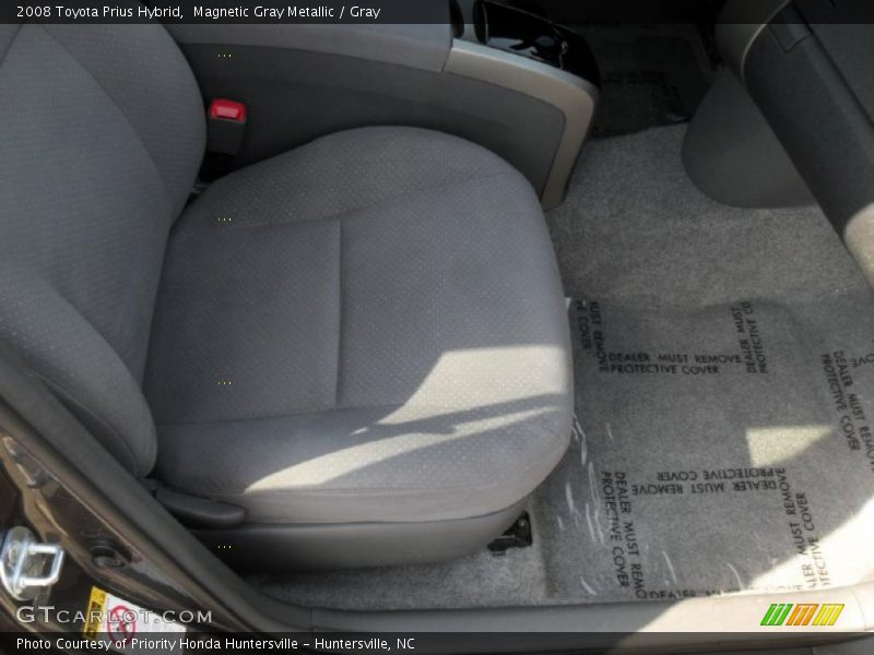 Magnetic Gray Metallic / Gray 2008 Toyota Prius Hybrid