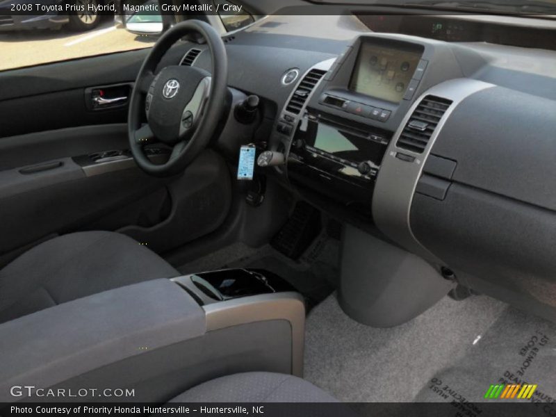 Magnetic Gray Metallic / Gray 2008 Toyota Prius Hybrid