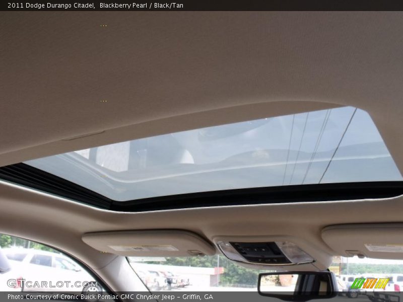 Blackberry Pearl / Black/Tan 2011 Dodge Durango Citadel