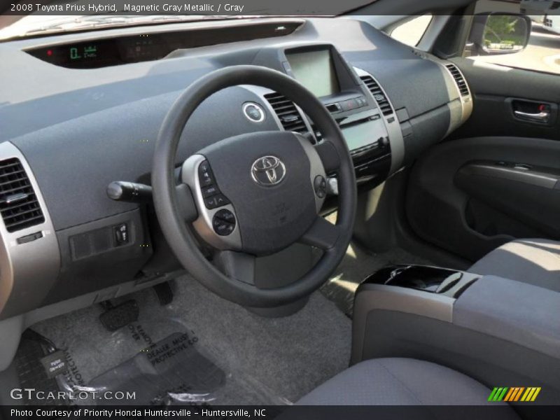 Magnetic Gray Metallic / Gray 2008 Toyota Prius Hybrid