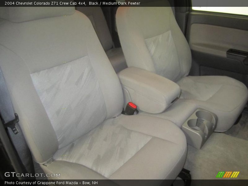Black / Medium Dark Pewter 2004 Chevrolet Colorado Z71 Crew Cab 4x4