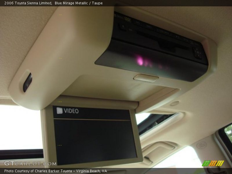 Blue Mirage Metallic / Taupe 2006 Toyota Sienna Limited