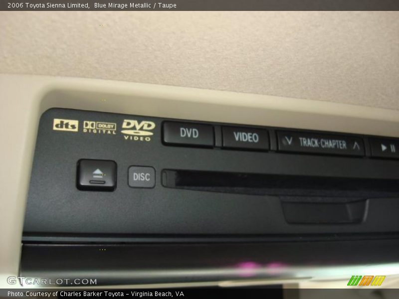 Blue Mirage Metallic / Taupe 2006 Toyota Sienna Limited