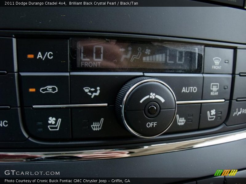 Controls of 2011 Durango Citadel 4x4