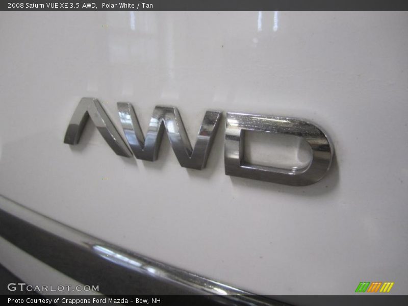  2008 VUE XE 3.5 AWD Logo