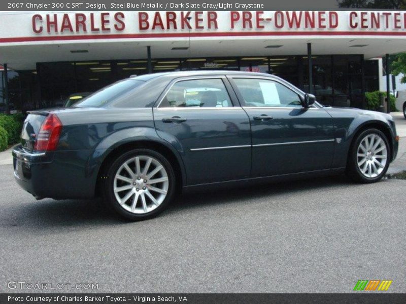 Steel Blue Metallic / Dark Slate Gray/Light Graystone 2007 Chrysler 300 C SRT Design