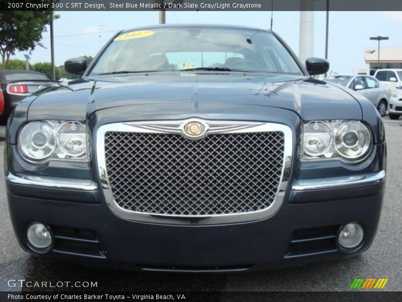 Steel Blue Metallic / Dark Slate Gray/Light Graystone 2007 Chrysler 300 C SRT Design