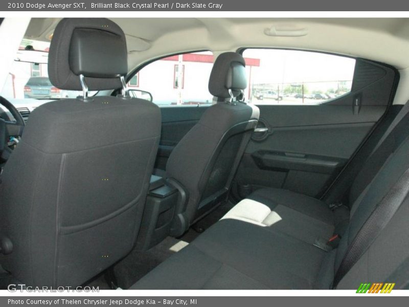 Brilliant Black Crystal Pearl / Dark Slate Gray 2010 Dodge Avenger SXT