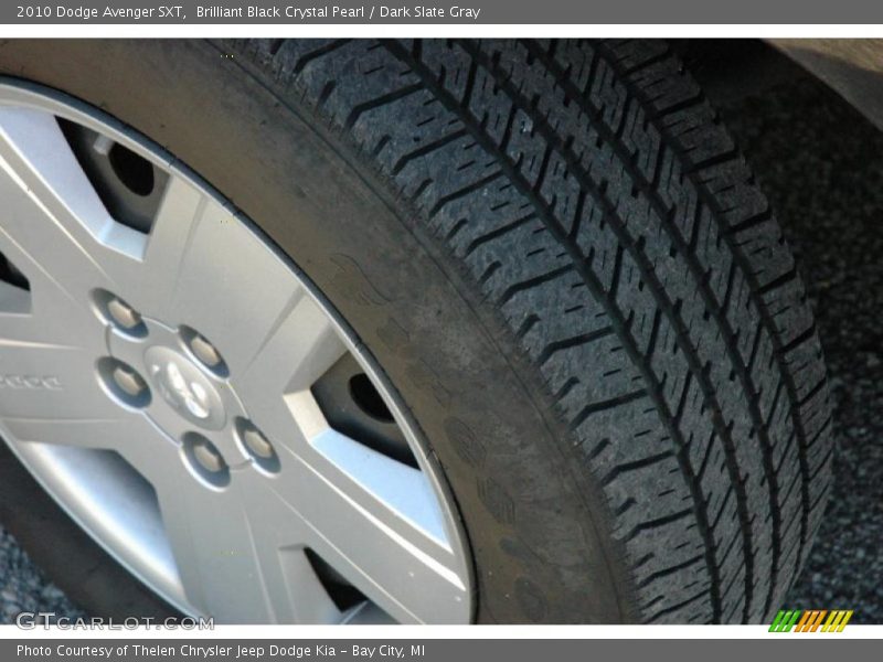 Brilliant Black Crystal Pearl / Dark Slate Gray 2010 Dodge Avenger SXT