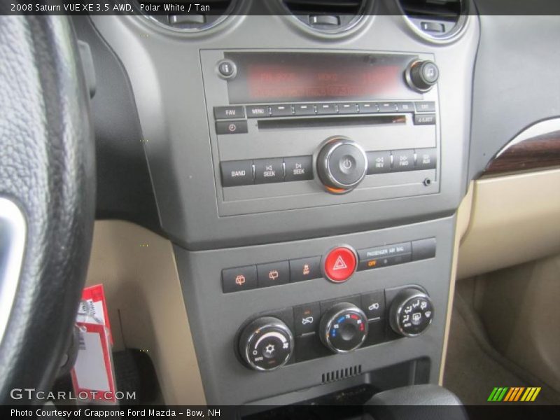 Polar White / Tan 2008 Saturn VUE XE 3.5 AWD