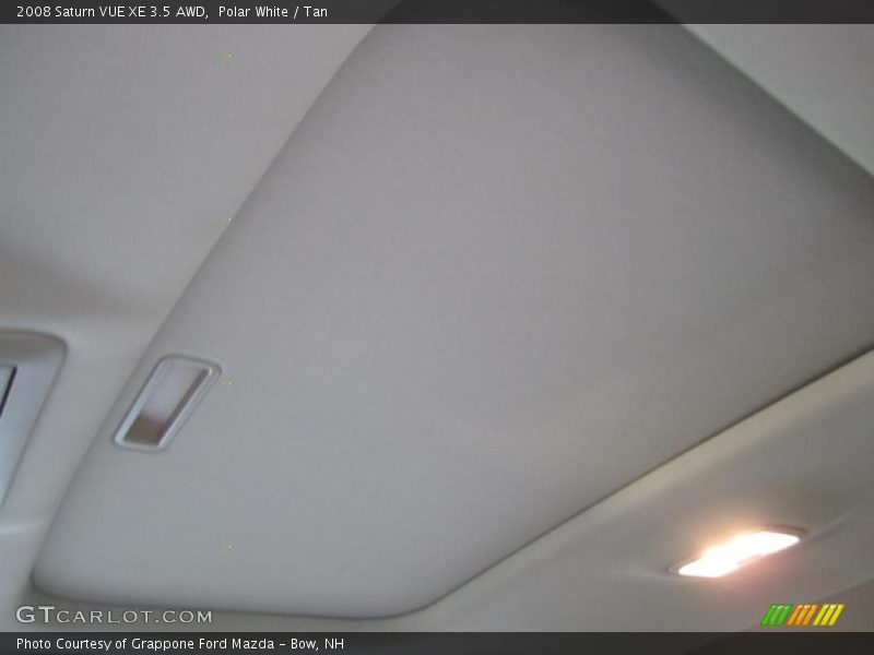 Polar White / Tan 2008 Saturn VUE XE 3.5 AWD