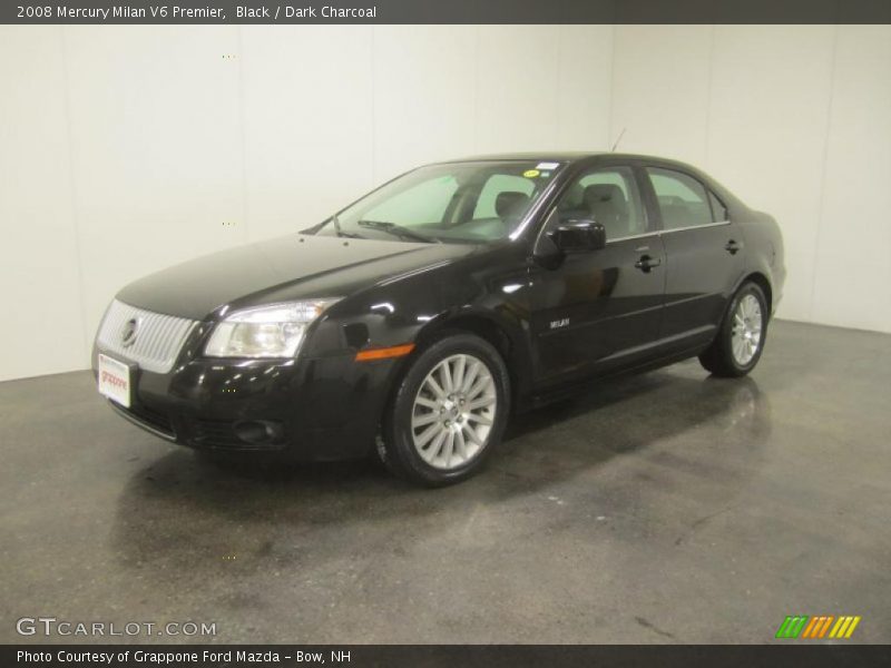Black / Dark Charcoal 2008 Mercury Milan V6 Premier