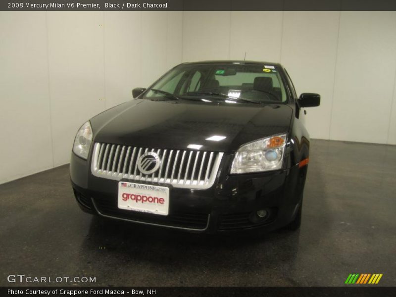Black / Dark Charcoal 2008 Mercury Milan V6 Premier