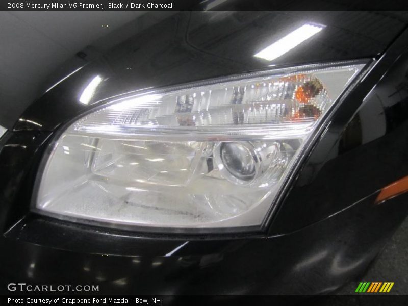 Black / Dark Charcoal 2008 Mercury Milan V6 Premier