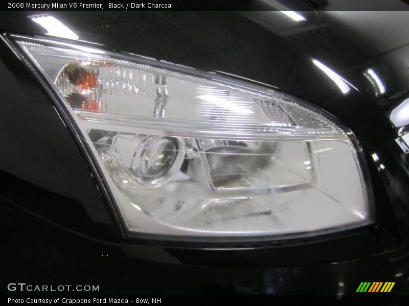 Black / Dark Charcoal 2008 Mercury Milan V6 Premier