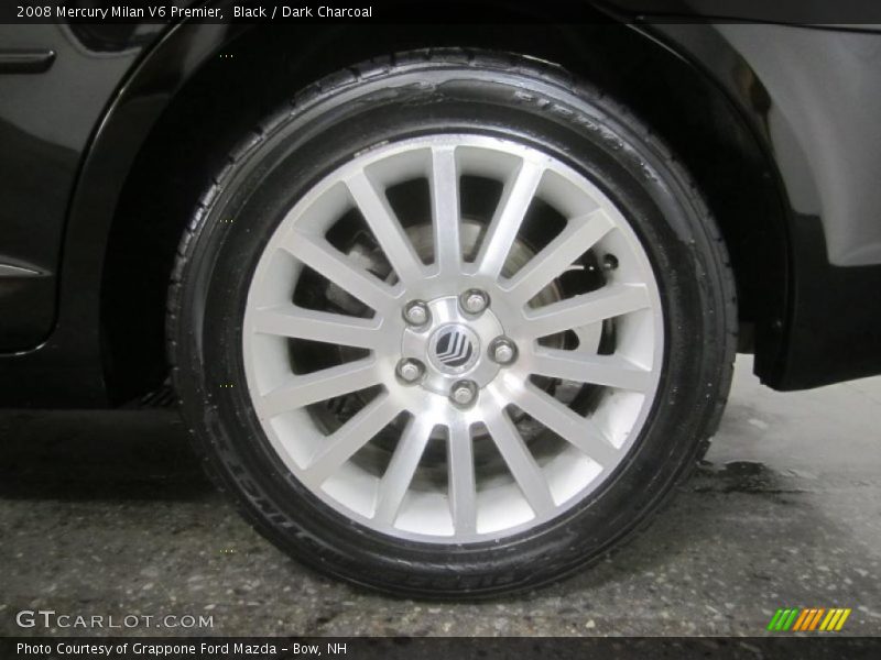 Black / Dark Charcoal 2008 Mercury Milan V6 Premier