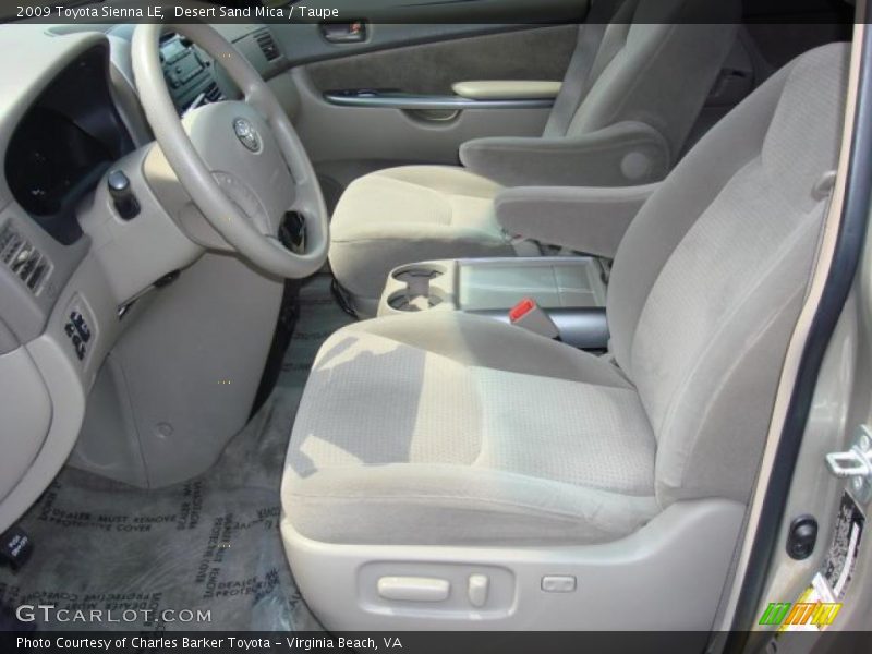 Desert Sand Mica / Taupe 2009 Toyota Sienna LE
