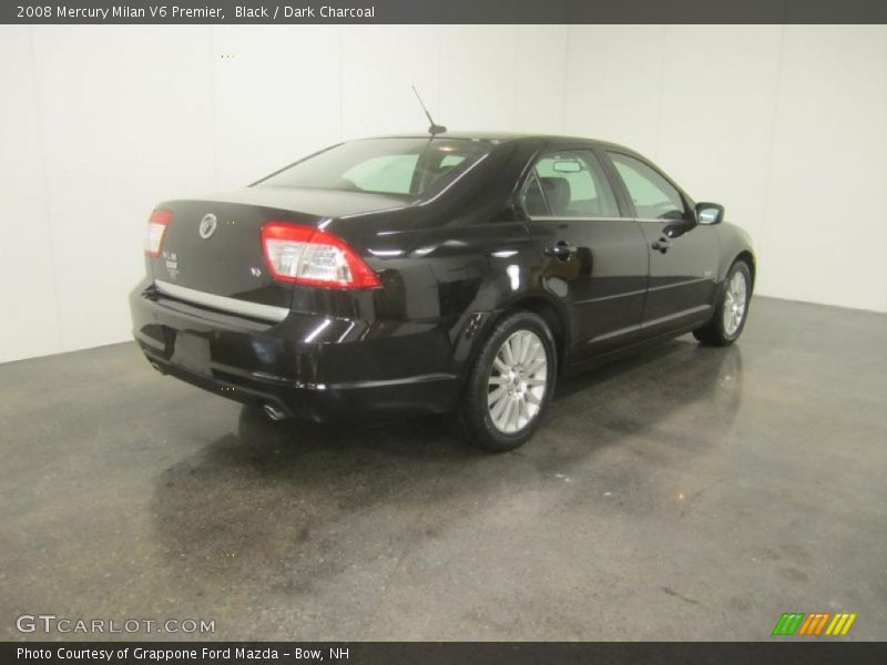 Black / Dark Charcoal 2008 Mercury Milan V6 Premier