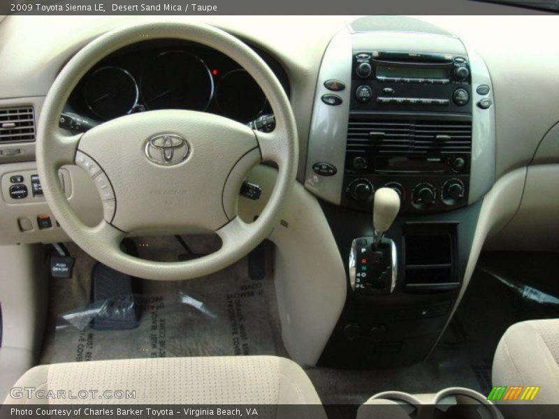 Desert Sand Mica / Taupe 2009 Toyota Sienna LE