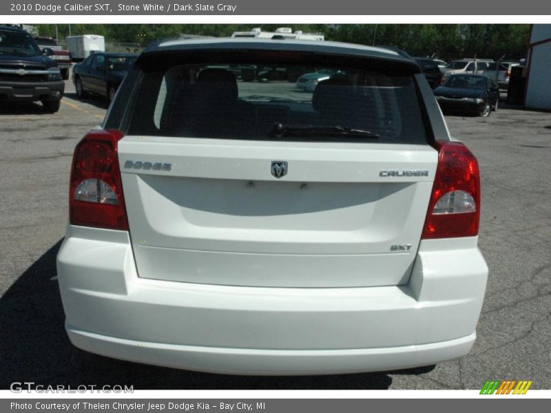 Stone White / Dark Slate Gray 2010 Dodge Caliber SXT