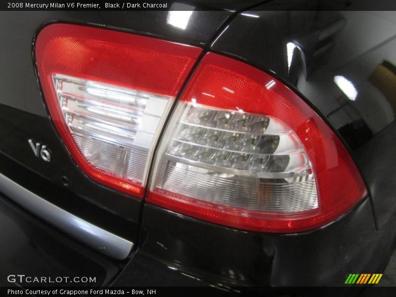 Black / Dark Charcoal 2008 Mercury Milan V6 Premier