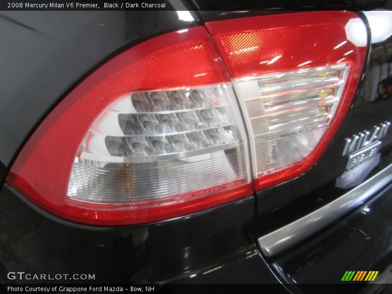 Black / Dark Charcoal 2008 Mercury Milan V6 Premier