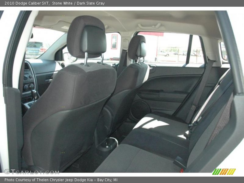 Stone White / Dark Slate Gray 2010 Dodge Caliber SXT