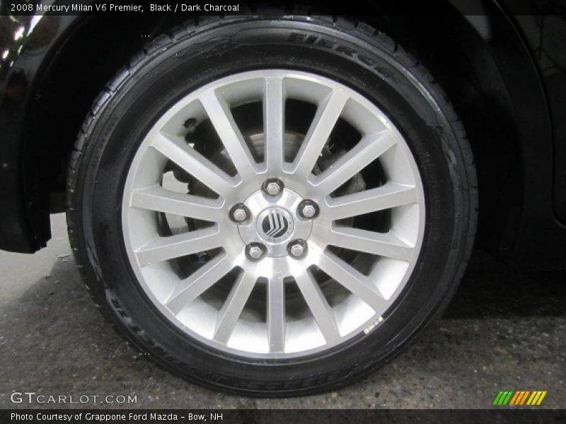 Black / Dark Charcoal 2008 Mercury Milan V6 Premier
