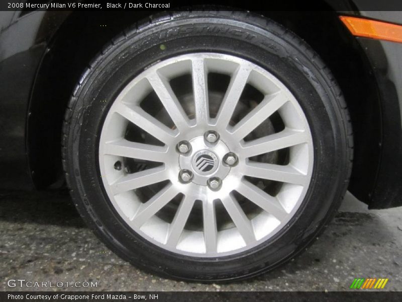Black / Dark Charcoal 2008 Mercury Milan V6 Premier