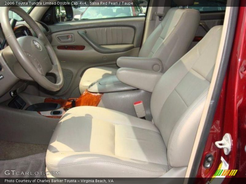 Salsa Red Pearl / Taupe 2006 Toyota Tundra Limited Double Cab 4x4