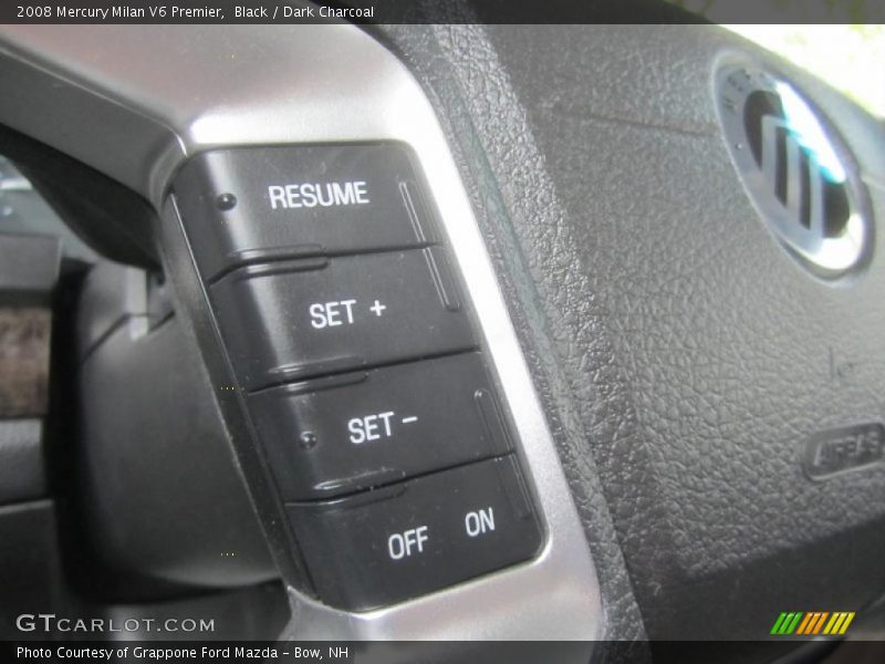 Black / Dark Charcoal 2008 Mercury Milan V6 Premier