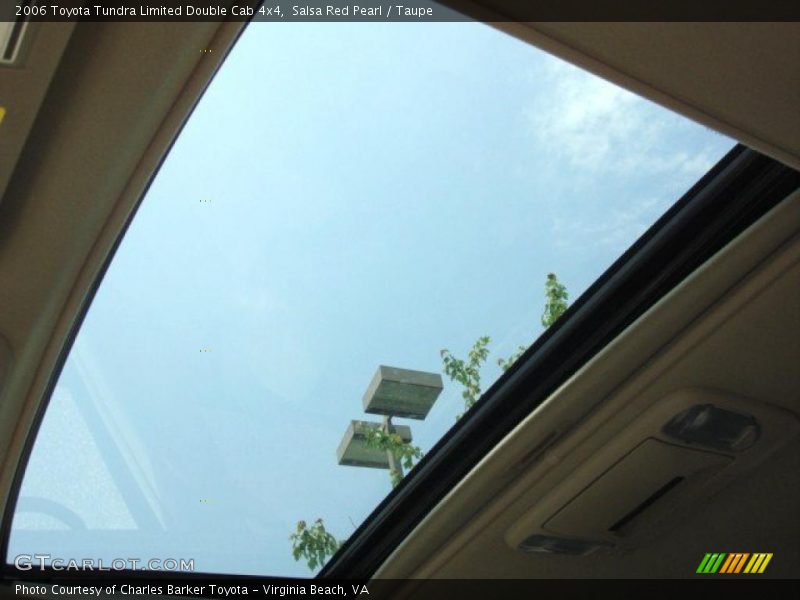 Salsa Red Pearl / Taupe 2006 Toyota Tundra Limited Double Cab 4x4