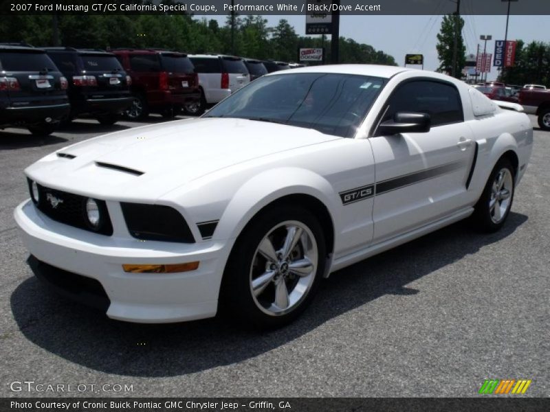 Front 3/4 View of 2007 Mustang GT/CS California Special Coupe
