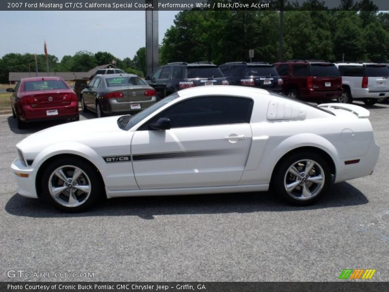  2007 Mustang GT/CS California Special Coupe Performance White