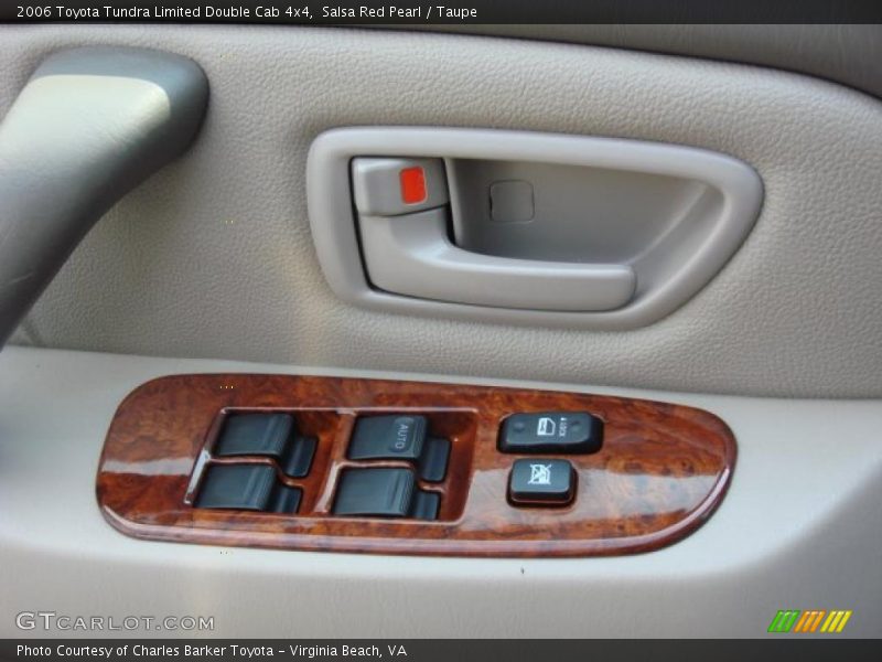 Salsa Red Pearl / Taupe 2006 Toyota Tundra Limited Double Cab 4x4