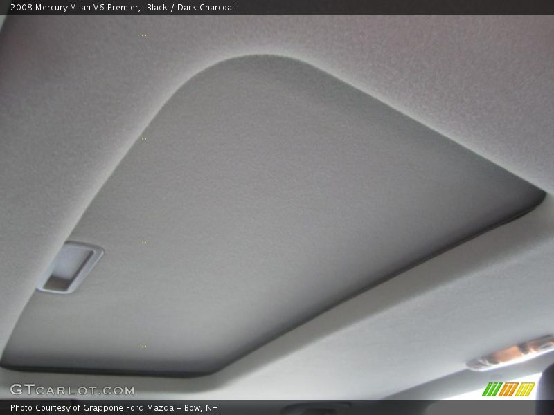 Black / Dark Charcoal 2008 Mercury Milan V6 Premier