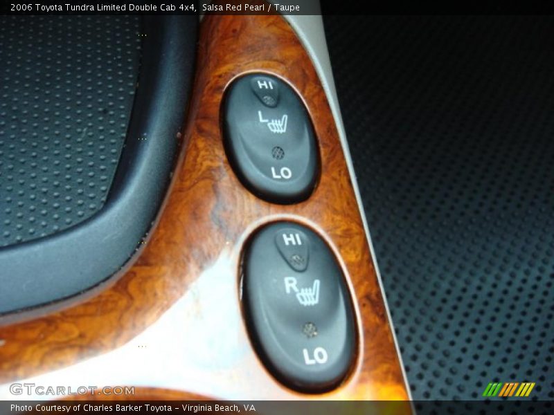 Salsa Red Pearl / Taupe 2006 Toyota Tundra Limited Double Cab 4x4