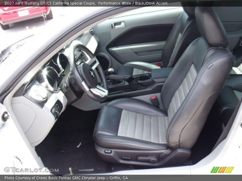  2007 Mustang GT/CS California Special Coupe Black/Dove Accent Interior