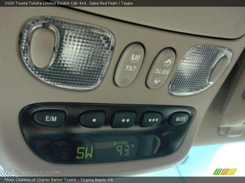 Salsa Red Pearl / Taupe 2006 Toyota Tundra Limited Double Cab 4x4
