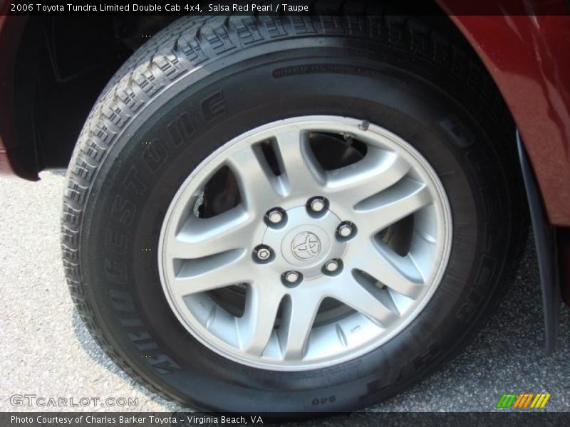 Salsa Red Pearl / Taupe 2006 Toyota Tundra Limited Double Cab 4x4