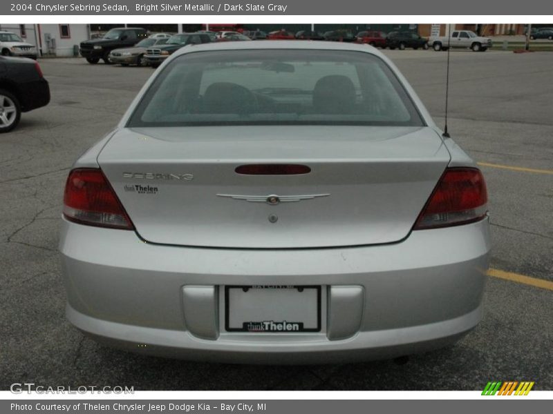 Bright Silver Metallic / Dark Slate Gray 2004 Chrysler Sebring Sedan