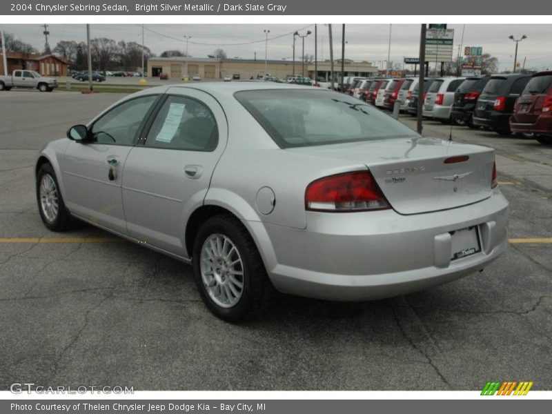 Bright Silver Metallic / Dark Slate Gray 2004 Chrysler Sebring Sedan
