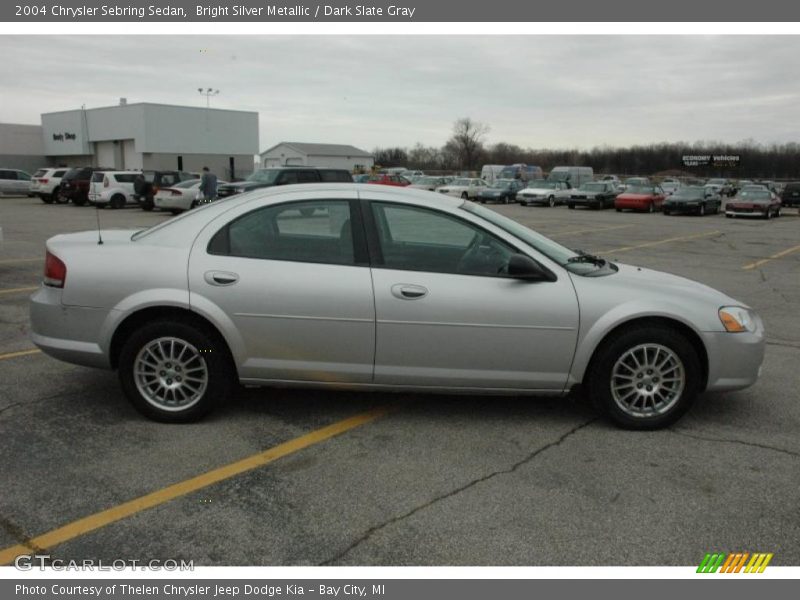 Bright Silver Metallic / Dark Slate Gray 2004 Chrysler Sebring Sedan