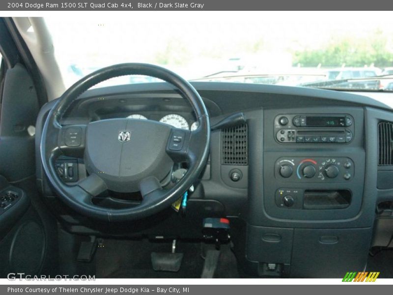 Black / Dark Slate Gray 2004 Dodge Ram 1500 SLT Quad Cab 4x4