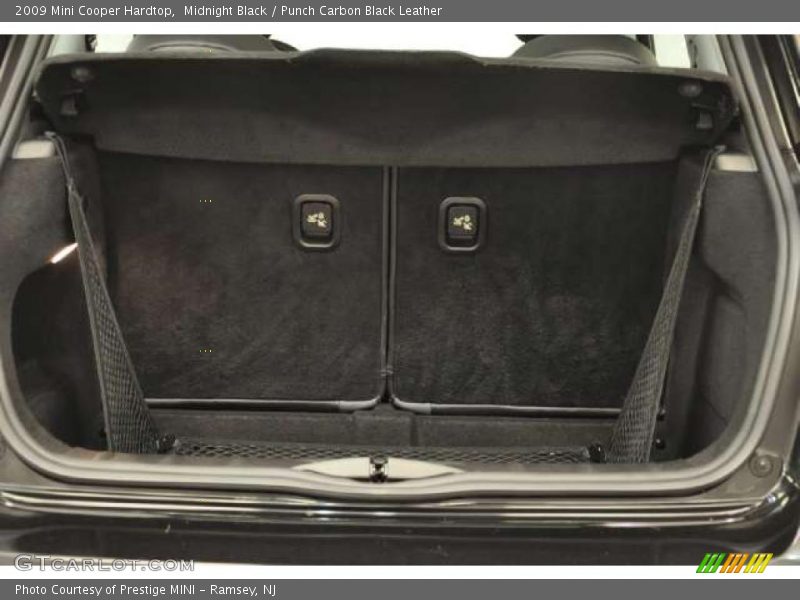 Midnight Black / Punch Carbon Black Leather 2009 Mini Cooper Hardtop