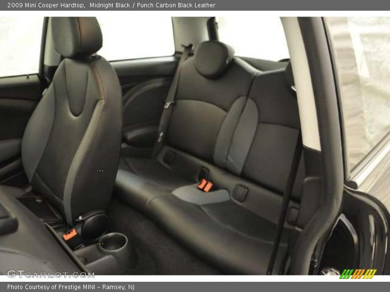 Midnight Black / Punch Carbon Black Leather 2009 Mini Cooper Hardtop