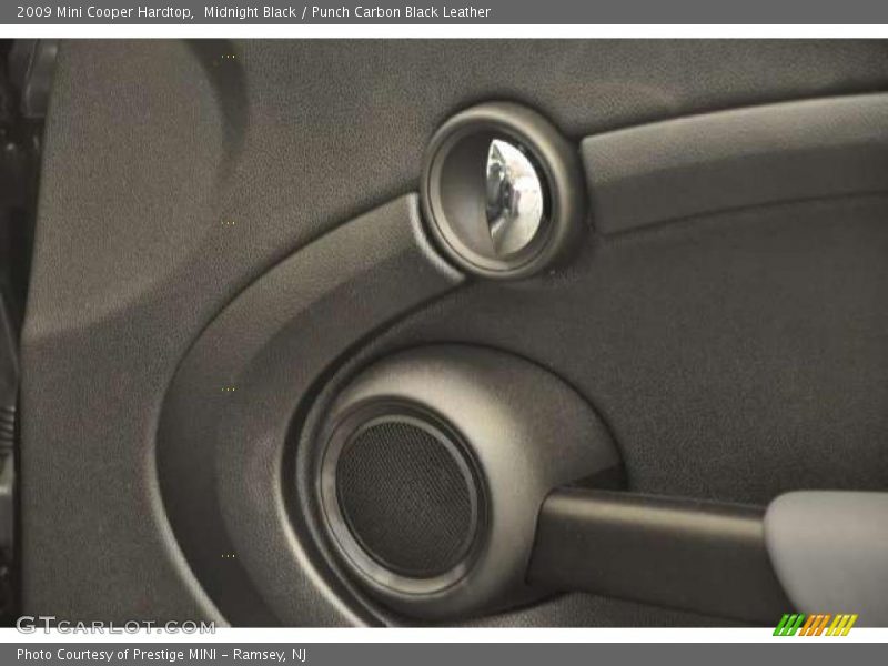Midnight Black / Punch Carbon Black Leather 2009 Mini Cooper Hardtop