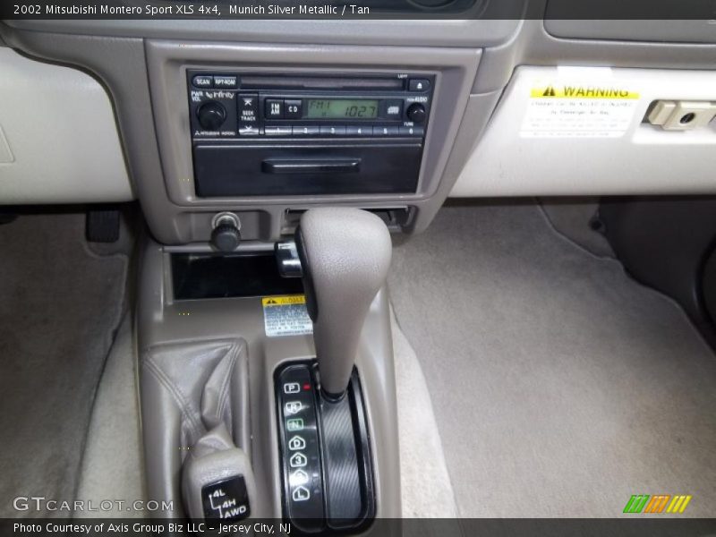  2002 Montero Sport XLS 4x4 4 Speed Automatic Shifter