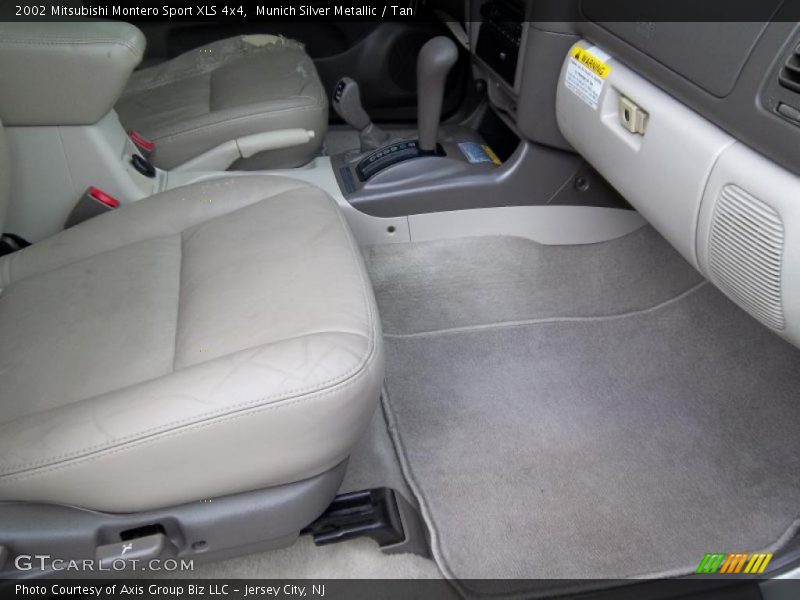 Munich Silver Metallic / Tan 2002 Mitsubishi Montero Sport XLS 4x4