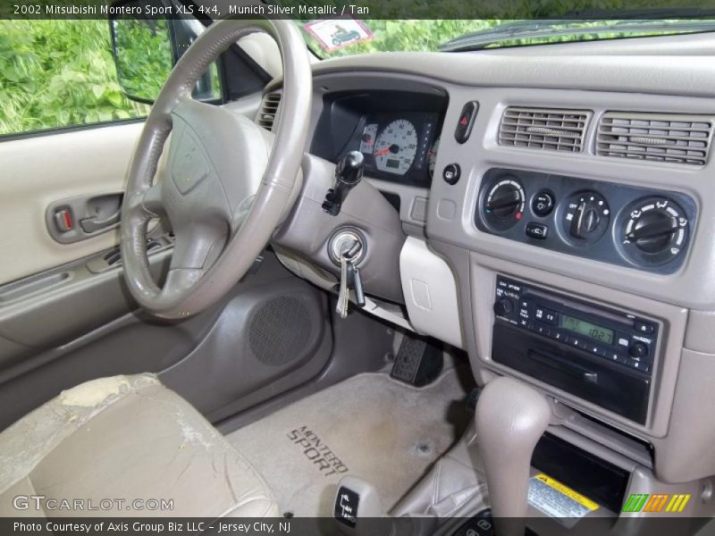 Munich Silver Metallic / Tan 2002 Mitsubishi Montero Sport XLS 4x4